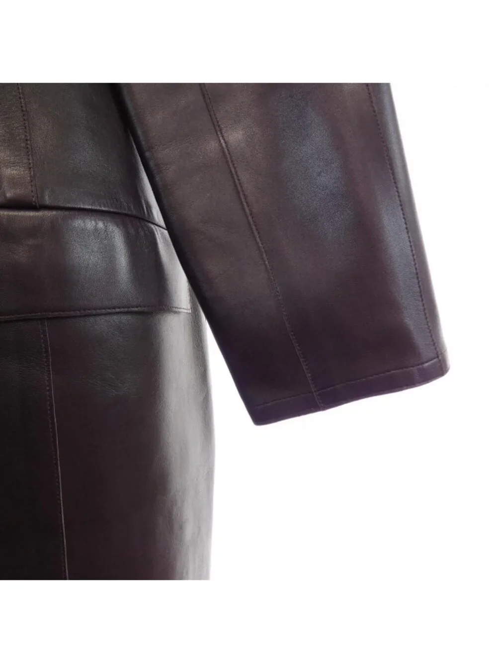 Chanel Vintage Leather Coat
